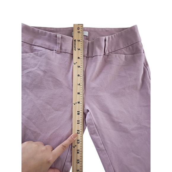 New‎ York Company Stretch Pink Cropped Career Pants Womens Size 2 - Picture 8 of 11